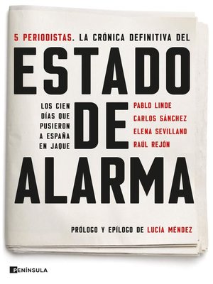 cover image of Estado de alarma